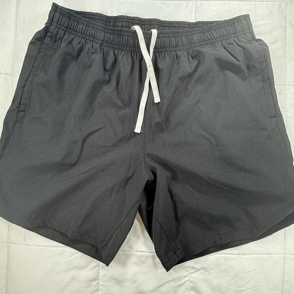 Men's Black Skora Qwick Dry Drawstring  lined Shorts - Picture 1 of 5